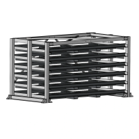 Стеллаж кассетный для листового металла Shelf  3,0х1,5_3т_6к