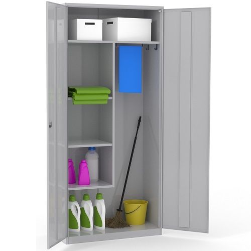 Металлические шкафы для инвентаря