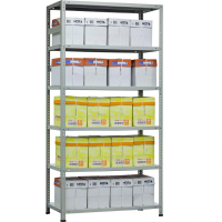 Стеллаж MS Strong 2200х700х300, 6 полок Стеллаж MS Strong 2200х700х300, 6 полок