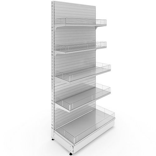 Стеллажи торговые пристенные Нордика