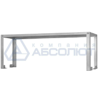 Полка-надстройка настольная ПННн - 1000*300*400 Norma Inox, нерж., 1 уровень