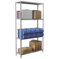 Стеллаж MS Standart, 2000*700*300, 4 полки Стеллаж MS Standart, 2000*700*300, 4 полки