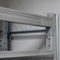 Ригель СТСМ 3600*75*50, полимер Ral 7035 Ригель СТСМ 3600*75*50, полимер Ral 7035