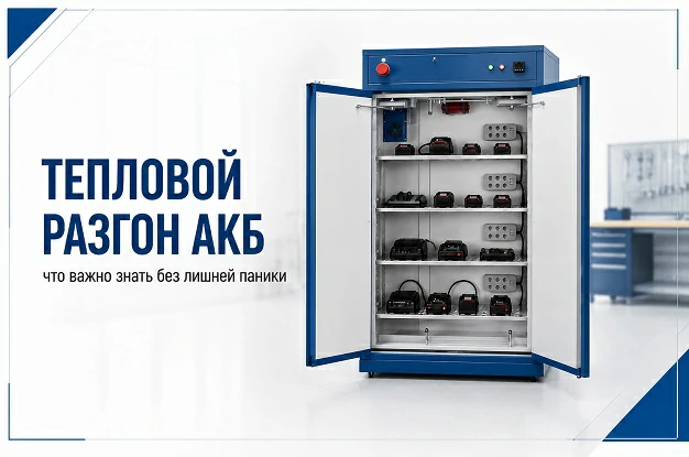 Тепловой разгон литий-ионного аккумулятора: что происходит и как снизить последствия