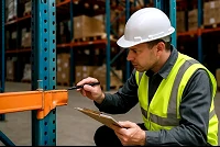 Техническое освидетельствование стеллажей. Экспертиза и испытания.