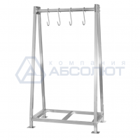 Стойка для подвешивания туш "Profi Inox" 1000-800-1800 мм, нерж. сталь