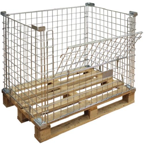 Боксы паллетные, оцинкованные