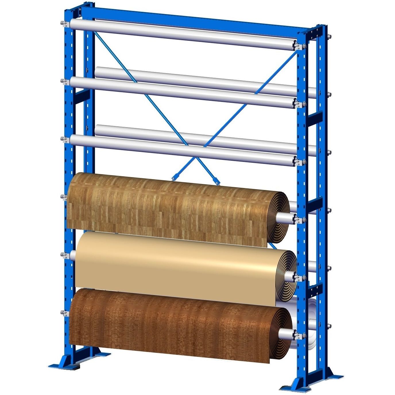 Стеллажи для линолеума и ковролина