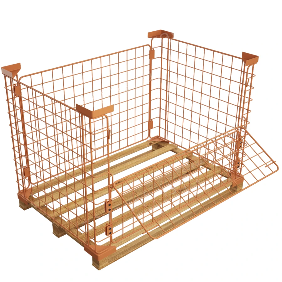 Окрашенные ограждения для паллет