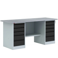 Верстак ВП-6, длиной 1600 мм (графит)