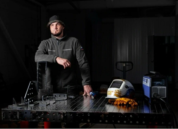 Стол сварочный Keepler-Stan 2000x600x100, 8 мм, с опорами Стол сварочный Keepler-Stan 2000x600x100, 8 мм, с опорами
