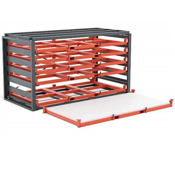 Стеллаж кассетный для листового металла Shelf  3,0х1,5_3т_6к