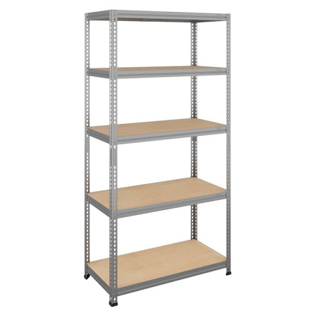 Стеллаж металлический SBL 180KD/90X45/5 оцинкованный