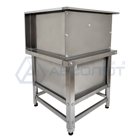 Ванна моповая сварная ВМСн - 700*700*500 (800) "Norma Zn", облицовка П-образная от компании Абсолют