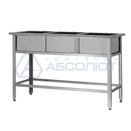 Ванна моечная сварная ВМСр - 500/3 "Retail"