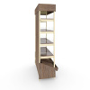 Стеллаж Нордика для алкогольной продукции 2230-1000-450 5 полок от компании Абсолют