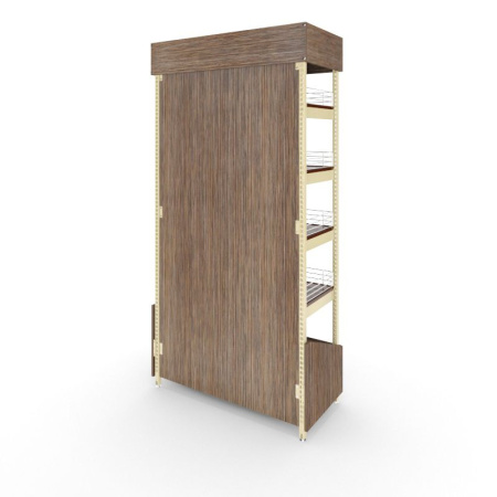 Стеллаж Нордика для алкогольной продукции 2230-1000-450 5 полок от компании Абсолют