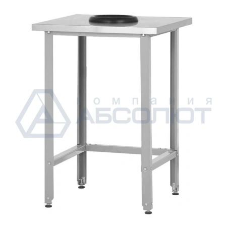 Стол для сбора отходов СПРн - 600*600*860 "Norma Zn" (полка-обвязка, ножка угловая)