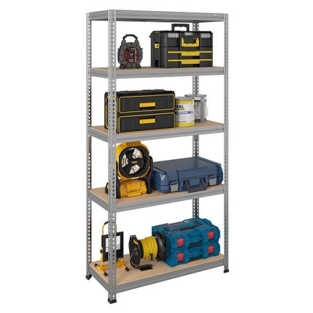 Стеллаж металлический SBL 180KD/120X45/5 оцинкованный