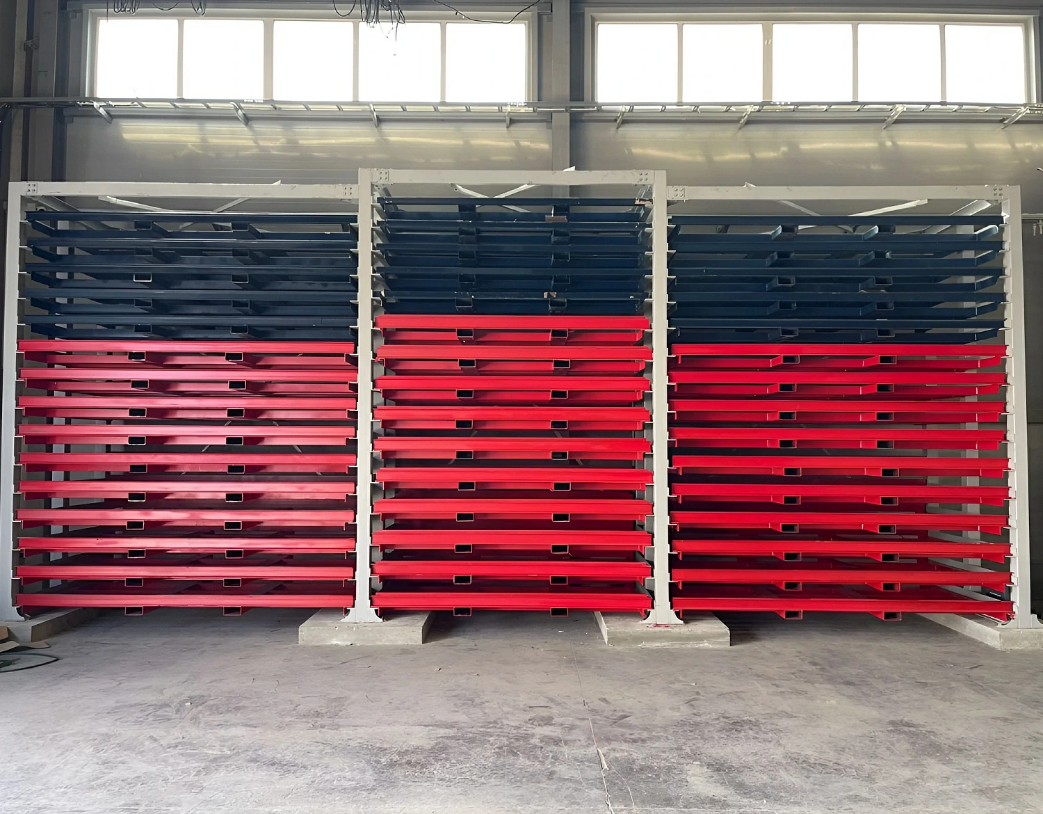 Стеллаж кассетный для листового металла Shelf  3,0х1,5_3т_5к