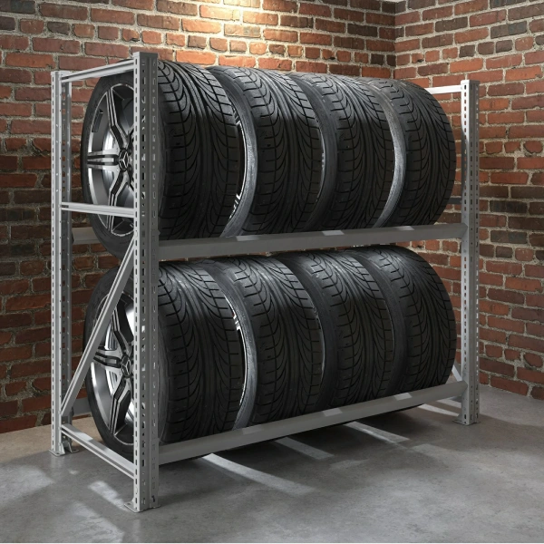 Стеллаж MS PRO 1200/1353x606 стационарный для хранения 8 шин