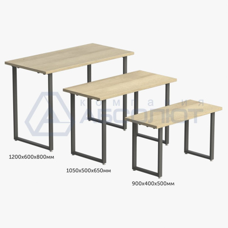 Столы для выкладки товара от компании Абсолют