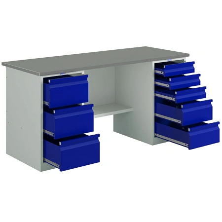 Верстак Profi, №801 (WT180.WD3/WD5.000) от компании Абсолют Верстак Profi, №801 (WT180.WD3/WD5.000) от компании Абсолют