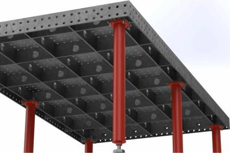 Стол сварочный Keepler-Stan 2000x600x100, 6 мм, с опорами от компании Абсолют