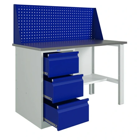 Верстак Profi, №403 (WT140.WD3/F1.010) от компании Абсолют Верстак Profi, №403 (WT140.WD3/F1.010) от компании Абсолют