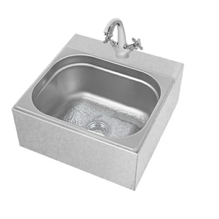 Рукомойник технологический консольный РТКн 330х330х150 «Norma Inox» (отв. д/смесит.) от компании Абсолют