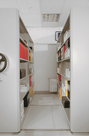 Стеллаж мобильный для архивов от компании Абсолют