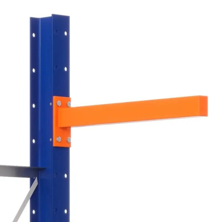 Стеллаж консольный двухсторонний СК 120, высотой 2500 мм от компании Абсолют