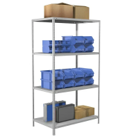 Стеллаж MS Strong 2000х700х300, 4 полки Стеллаж MS Strong 2000х700х300, 4 полки