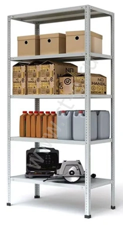 Стеллаж MS Standart, 2550*1000*700, 5 полок Стеллаж MS Standart, 2550*1000*700, 5 полок